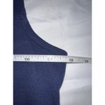 Rafaella Blue Sleeveless Knit Top Stud Detail Casual Solid Pullover Women L Photo 7