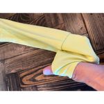 Nine West Active Cowl Neck Pullover Women XL Yellow Comfy Athleisure Lounge Top Photo 8