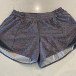 Lululemon‎ Hotty Hot Short II Long 4" Size 6 Tall Gray Photo 0