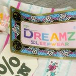 Vintage nwt cotton 90s nostalgic sleepwear pajamas short & t shirt button up m Pink Size M Photo 3