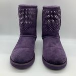 UGG  PURPLE ULTRA SOFT CLASSIC SHORT BLING BOOTS Photo 0