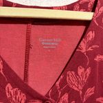 Garnet Hill  Button-Front Knit Tank Dress Floral Photo 7