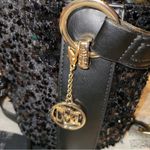 Badgley Mischka Black Sequin Tote Photo 1