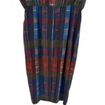 HD in Paris Anthropologie Colorful Plaid Patchwork Sleeveless Midi Dress Size 10 Photo 9