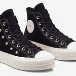 Converse Hightop  Studs Women's Platform Sneakers Photo 0