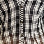 Coco + Jaimeson Womens Blouse Size Small Plaid Shirt Long Sleeve Rodeo Western Photo 10