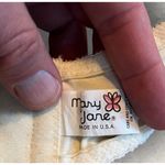 Vintage Mary Jane Lace Detail Underwire Bra Size 38D Yellow Photo 4