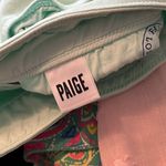 Paige  Mint Colored Jeans Photo 5