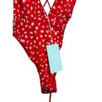 Maaji  Red Camelia Safari Plunge Reversible One Piece NWT Sz. S Photo 8