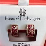 House of Harlow 1960 | Red Celestial Earrings Photo 0