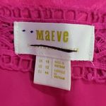 Anthropologie Maeve Bow-Tie Satin Mini Dress Photo 4