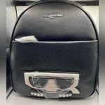 Karl Lagerfeld COPY -  Paris BLACK Logo BACKPACK MEDIUM SZ NEW$198 AUTHENTIC Photo 0