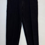 Levi's  550 Black Relaxed Fit Tapered Leg Mom Jeans High Rise 90s Y2K Vintage 12R Photo 0