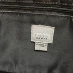 wilson's leather WILSON BLACK LEATHER SHOULDER BAG SILVER BUCKLE IN FRONTONE ZIPPER INSIDE Photo 4