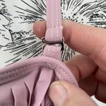 MeetCurve solid pink fringe‎ ruffle bandeau swim dress, size XL Photo 4