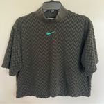 Nike Women’s  Jacquard Set Olive Green‎ Terry Cloth Size Small Top Large Bottoms Photo 1