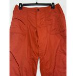 Mountain Hardwear  Women's Orange Cargo‎ Capris Capri Pants Size 6 Outdoor Hiking Photo 1