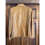 Michael Kors  zip front lambskin, leather jacket, medium Photo 5