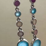 None Super cute multi colored dangle earrings Photo 0