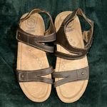 Khombu Comfort Brown Adjustable Strap Sandals Women’s Size 8 Photo 0