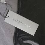 Gianni Bini Midnight Glamour Leighton Wrap Velvet Dress. Size: S Photo 5