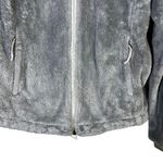 The North Face  Fuzzy Full Zip Jacket Womens S Gray Casual Relaxed Gorpcore Photo 4