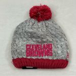 Cleveland Browns NFL New Era Breast Cancer Awareness Knit Beanie Hat Cap Women’s Gray Photo 0