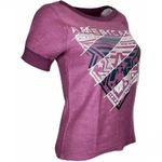 American Fighter  x Affliction Gladbrook Women’s T-Shirt Purple Size Medium Photo 0