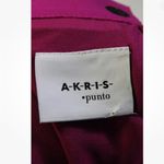 Akris Punto  Womens Sleeveless‎ Knee Length Sheath Dress Magenta Size 10 Photo 5