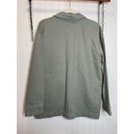 ZARA NWT Utility Overshirt Jacket Outerwear Light Green Outdoor Womens Size S Photo 3