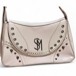 Steve Madden  Shoulder Bag Y2K Light Pink Studded Top Handle Handbag Purse Photo 4