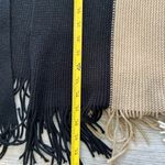 C. Est.1946 Black and Cream Knit Poncho one size Size undefined Photo 5