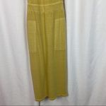 Free People Beach Light Yellow Sunrise Pinafore Jumper Sz.XS NWT Photo 6
