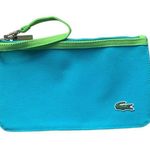 Lacoste Bright Blue and Green Wristlet Photo 0