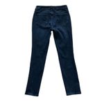 Soft Surroundings  Jeans Dark Wash Soft Stretch Pull On Skinny Denim Jean Size XS Photo 5