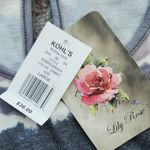 Lila Rose Lily Rose Tie Dye Long Sleeve Romper Gray Large Photo 2