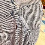 Three Dots Free w/ Purchase  Linen Cold Shoulder Top Size Small Has FLAWS Photo 6