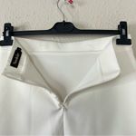 Nookie Gold Button White Mini Skirt Size Small Photo 4