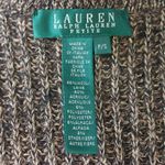 Ralph Lauren Vintage Wool Gold Brown Long Sweater Coat Tie Belt Cardigan Small Photo 6