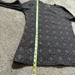 Old Navy Vintage 90s y2k Womens Thermal Long Sleeve Cute Grunge AOP Top Sz XL Photo 5
