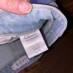 Cello  light denim frayed hem shorts 🌸 NWT size:small Photo 3