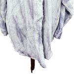 Aerie  Gauzy White/Purple Button-Up Shirt Size Large Photo 4