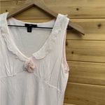 H&M Y2K Size Small Baby Petal Pink Coquette Babydoll Frilly Girly Tank Top Photo 4