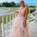 Sherri Hill Prom dress Blush Pink Photo 0