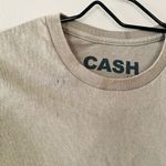 Johnny Cash Tan Graphic T Shirt Women’s Size Small Short Sleeve Cotton Tee NEW Photo 4