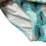 Diane Von Furstenberg  Botanical Print Tankini Set in Blue/Brown Size M Photo 2