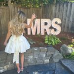 House Of CB  'Florianne'‎ Ivory Bow Mini Dress NWOT size S Photo 3