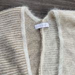 House of Harlow 1960 Beige and Cream Knit Cardigan Flowy Womens Shawl Brown Size undefined Photo 3