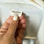 Aritzia Wilfred Free NEW Light Blue Short Sleeve Terry Cloth Shirt Size Small Photo 2