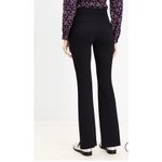Loft Women's Size 2 Split Hem Flare Ponte Twill Pants Stretch Casual Business Photo 3